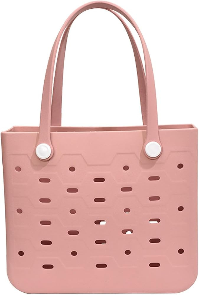 Tote Bag for Beach | Breathable Holes Design EVA Beach Bag | Large Capacity Portable Hand Travel ... | Amazon (CA)