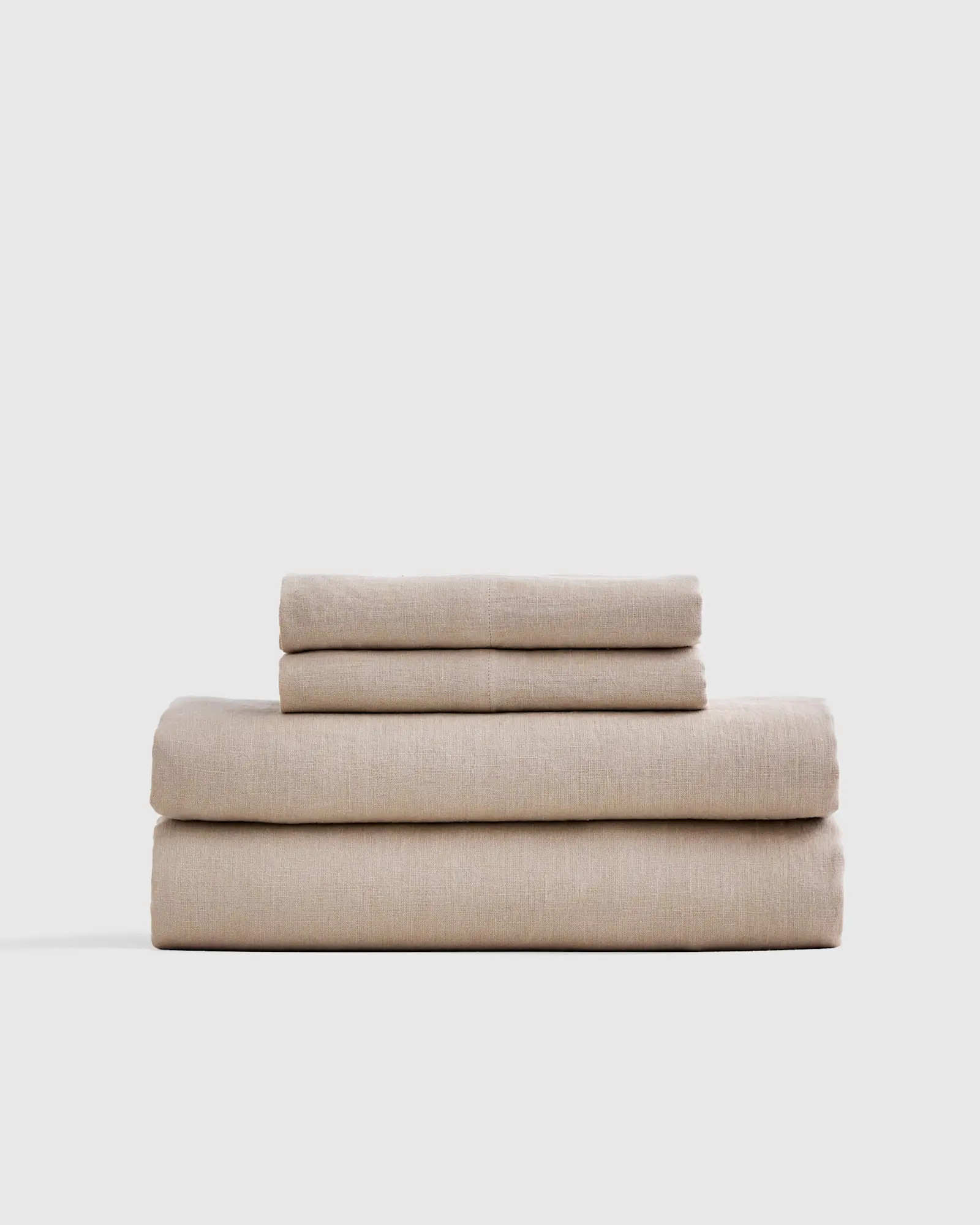 European Linen Sheet Set in Toffee | Quince