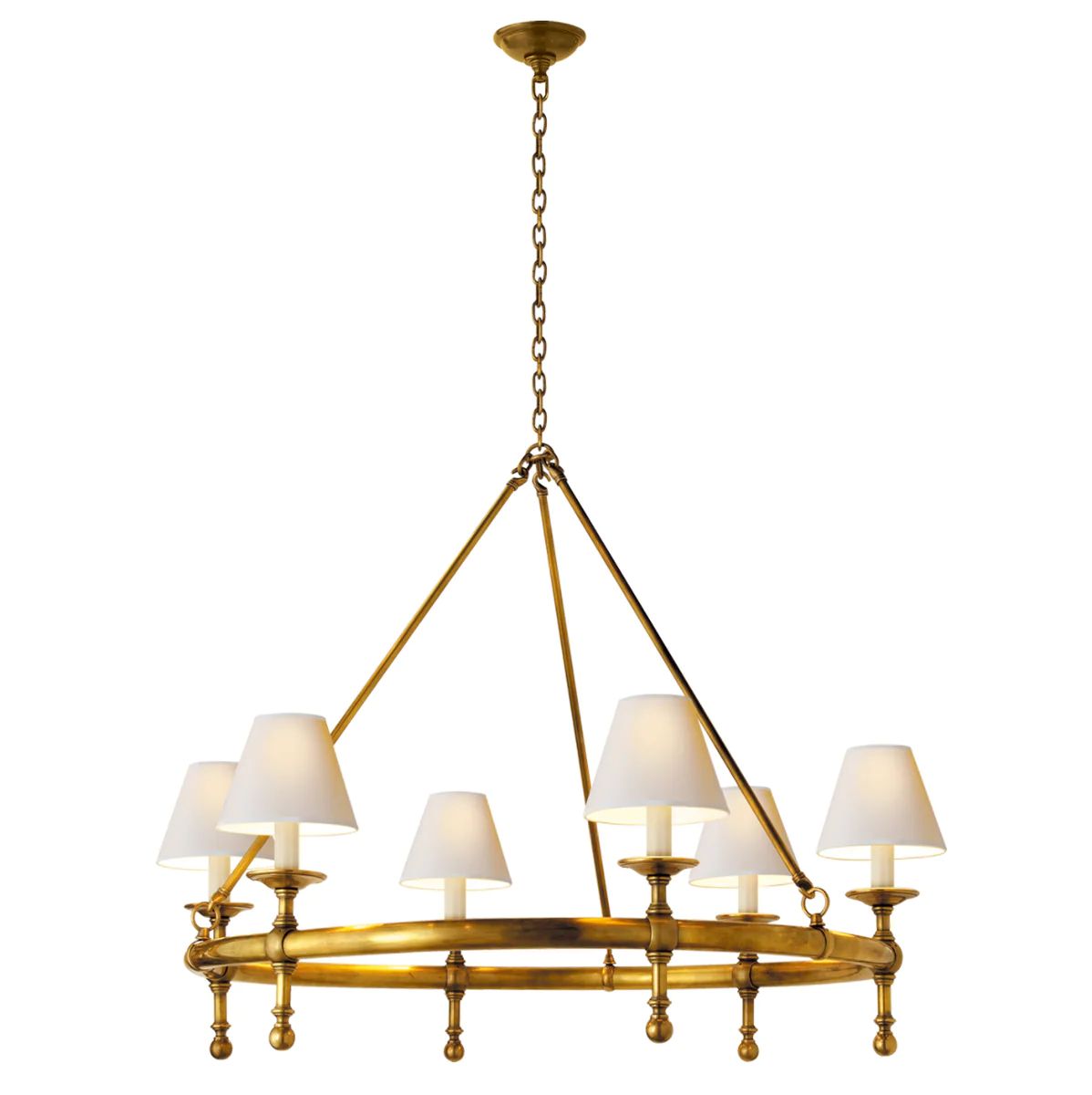Classic Ring Chandelier | Stoffer Home