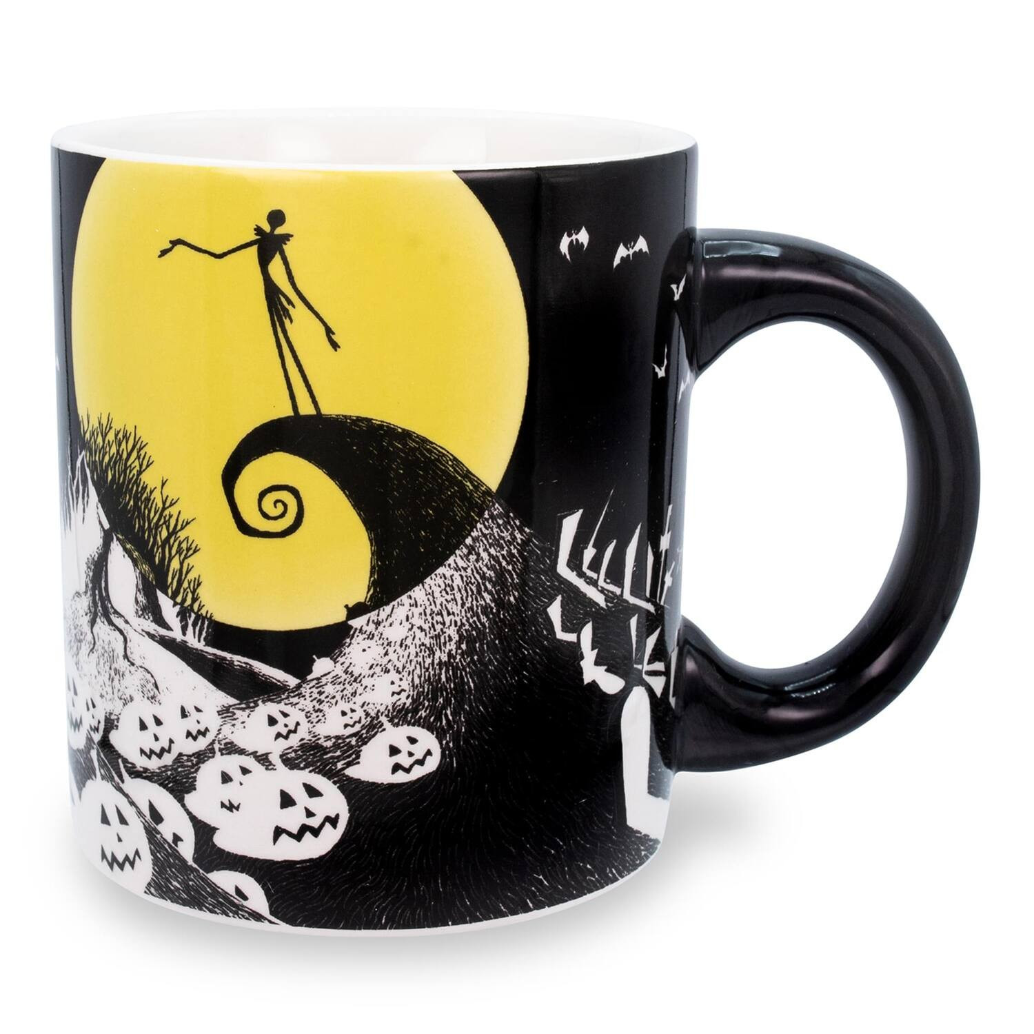 Disney - The Nightmare Before Christmas Ceramic Mug With 3D Jack Sculpt Inside - Black | Best Buy U.S.
