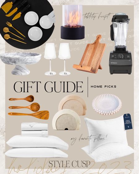 Holiday Gift Guide: Home Picks

Holiday entertaining, housewarming gift, hostess gift, best pillows, primary bedroom, kitchen must have, gift for the chef, firepit, gift for the cook, holiday parties 

#LTKGiftGuide #LTKhome #LTKHoliday