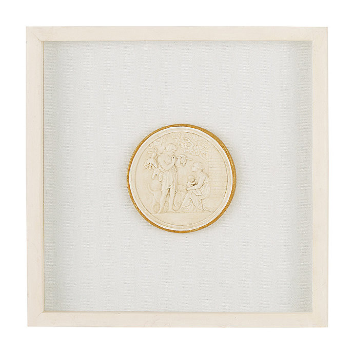 Valenti Framed Intaglio Art - Natural | Ballard Designs, Inc.