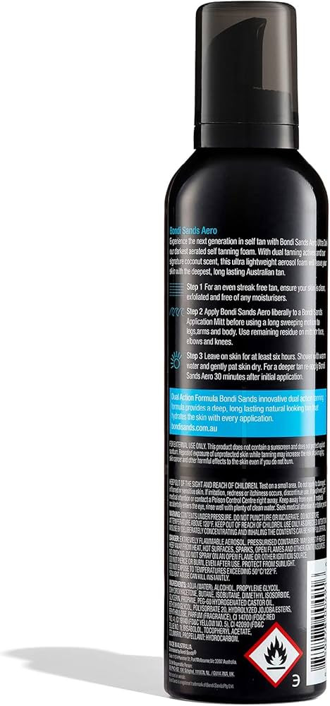 Bondi Sands Aero Self Tanning Foam | Lightweight + Fast-Drying Aerosol Formula Gives Skin a Hydra... | Amazon (US)