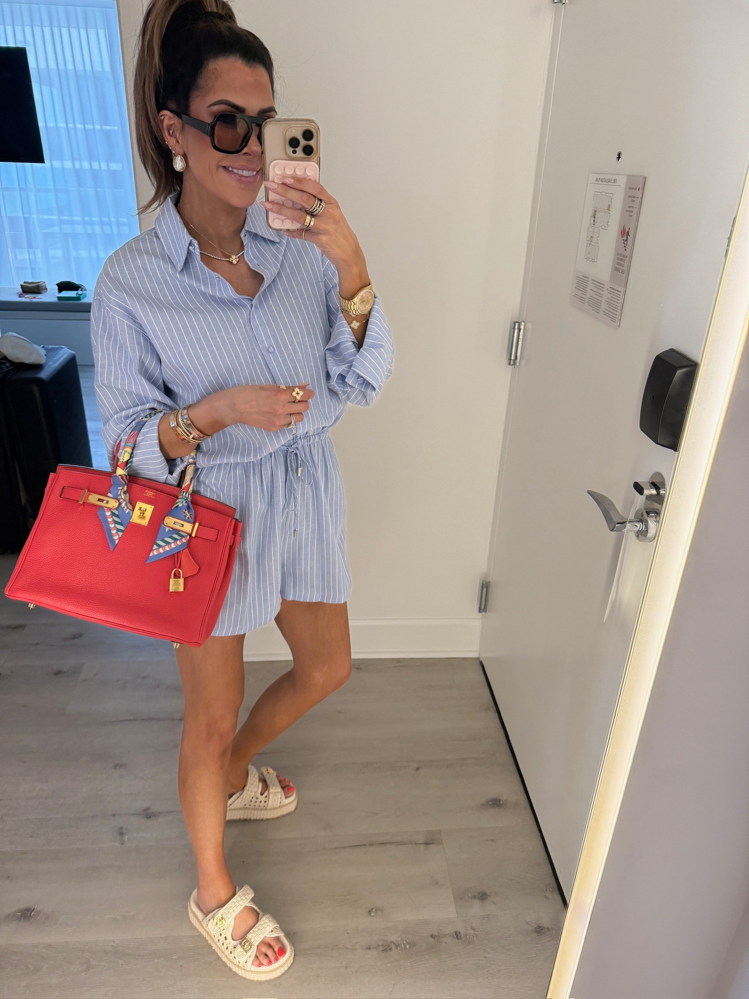 Wearing a size small in romper! 

Spring break fashion, revolve fashion, summer sandals, travel outfit, Hermes bag, Miami outfit, Emily Ann Gemma 

#LTKItBag #LTKShoeCrush #LTKTravel