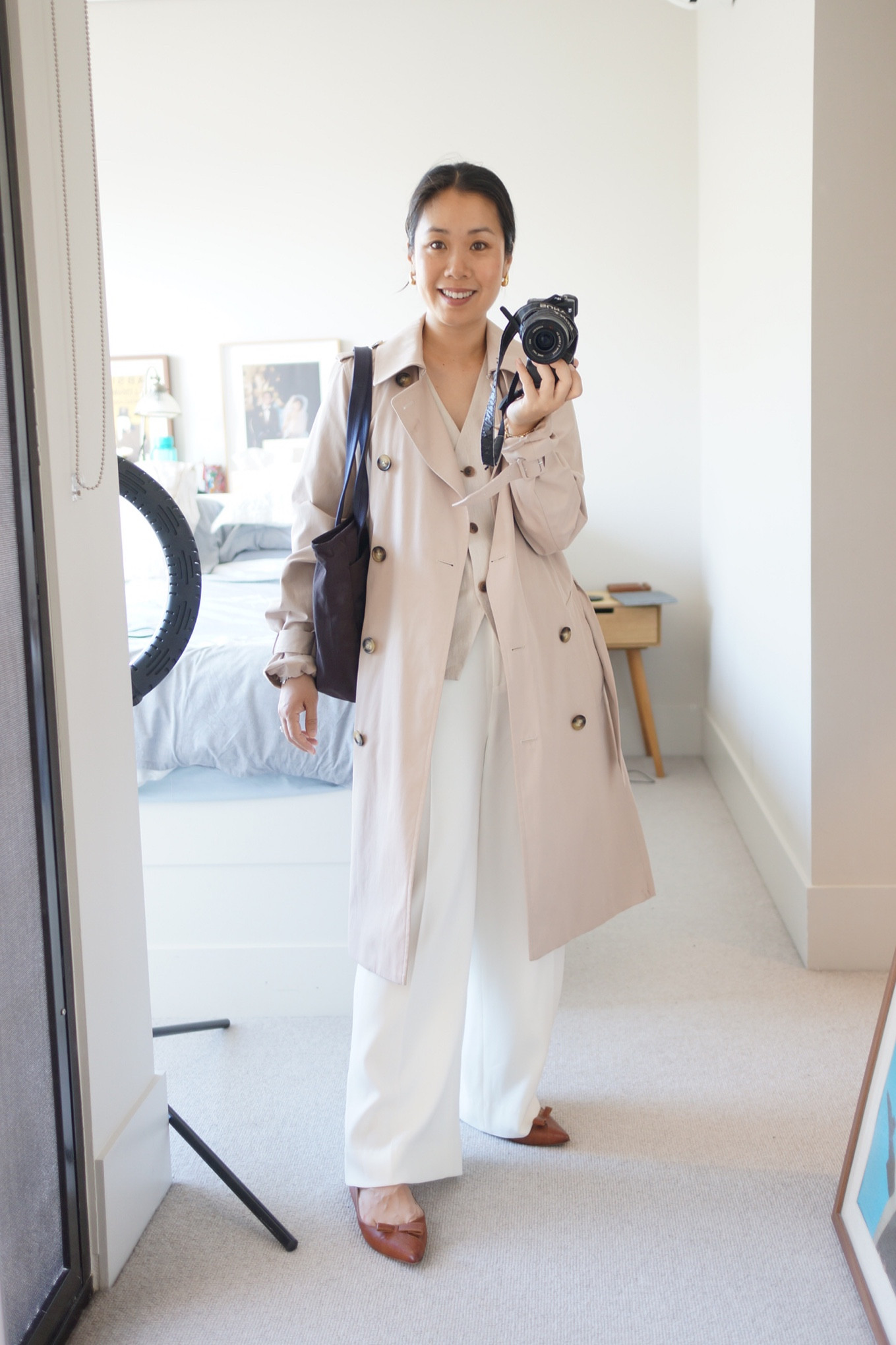 Use “SARAHFLINT-CCVIRGINIA1” for 15% off, size UK 8 in the trench coat, size AU 8 in the vest 

#LTKstyletip #LTKworkwear #LTKSeasonal