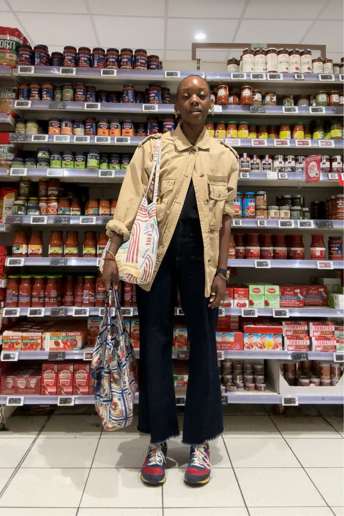 Grocery store outfit check 