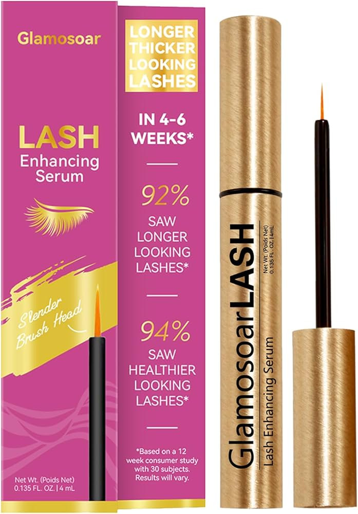Lash Serum Eyelash Growth Serum Lash Enhancing - Get Fuller,Longer,Stronger Lashes 4ml | Amazon (US)