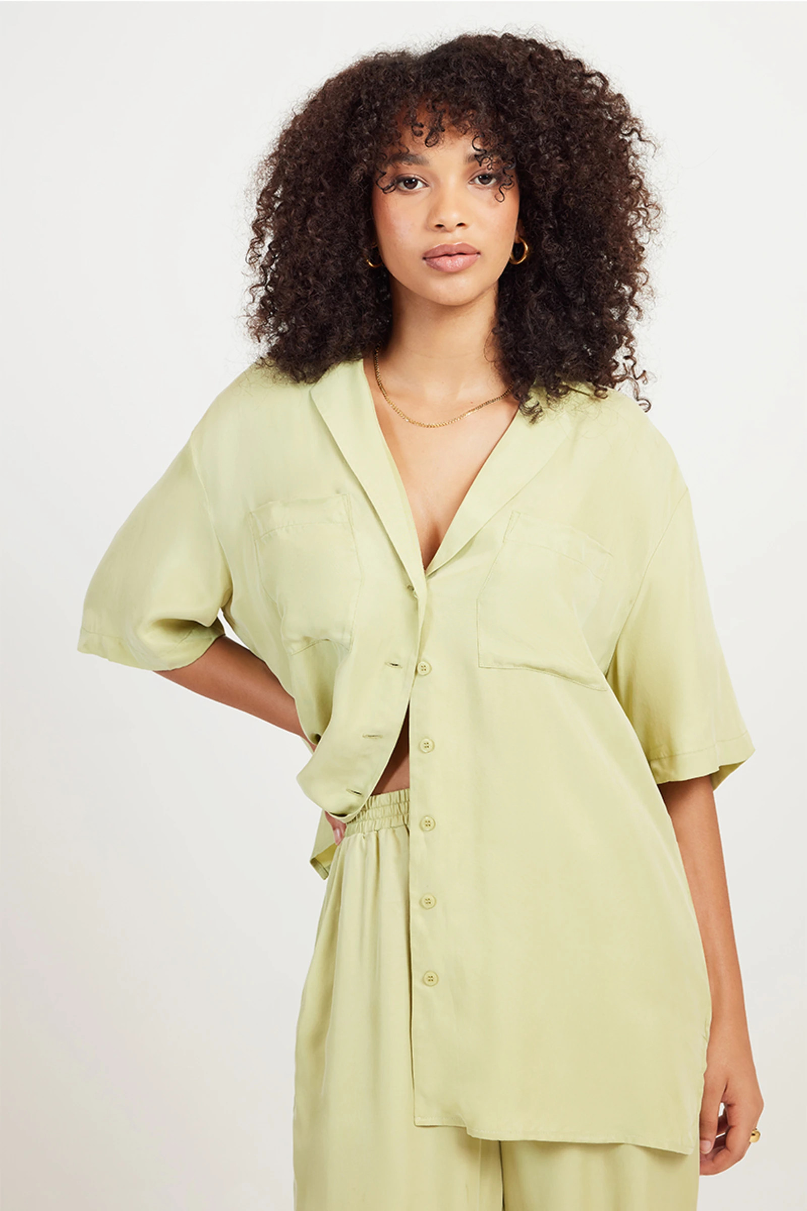 Lucia Cupro Shirt | Stylerunner