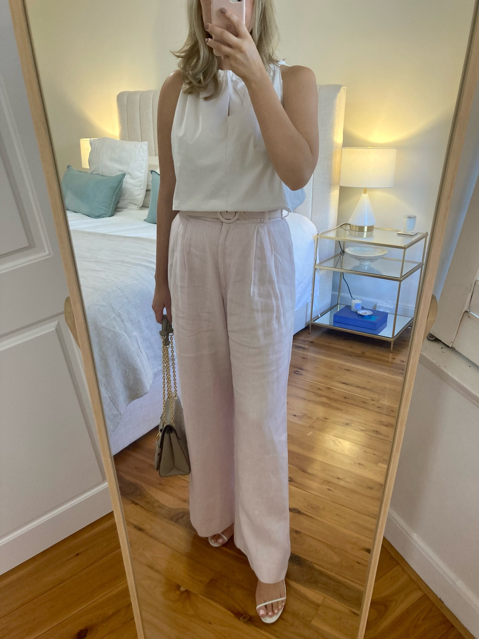 Summer work look. All pieces from previous seasons. 
Trousers - Zimmermann
Top - Escada
Shoes - Seed
Bag - Louis Vuitton

#LTKaustralia #LTKSeasonal #LTKstyletip