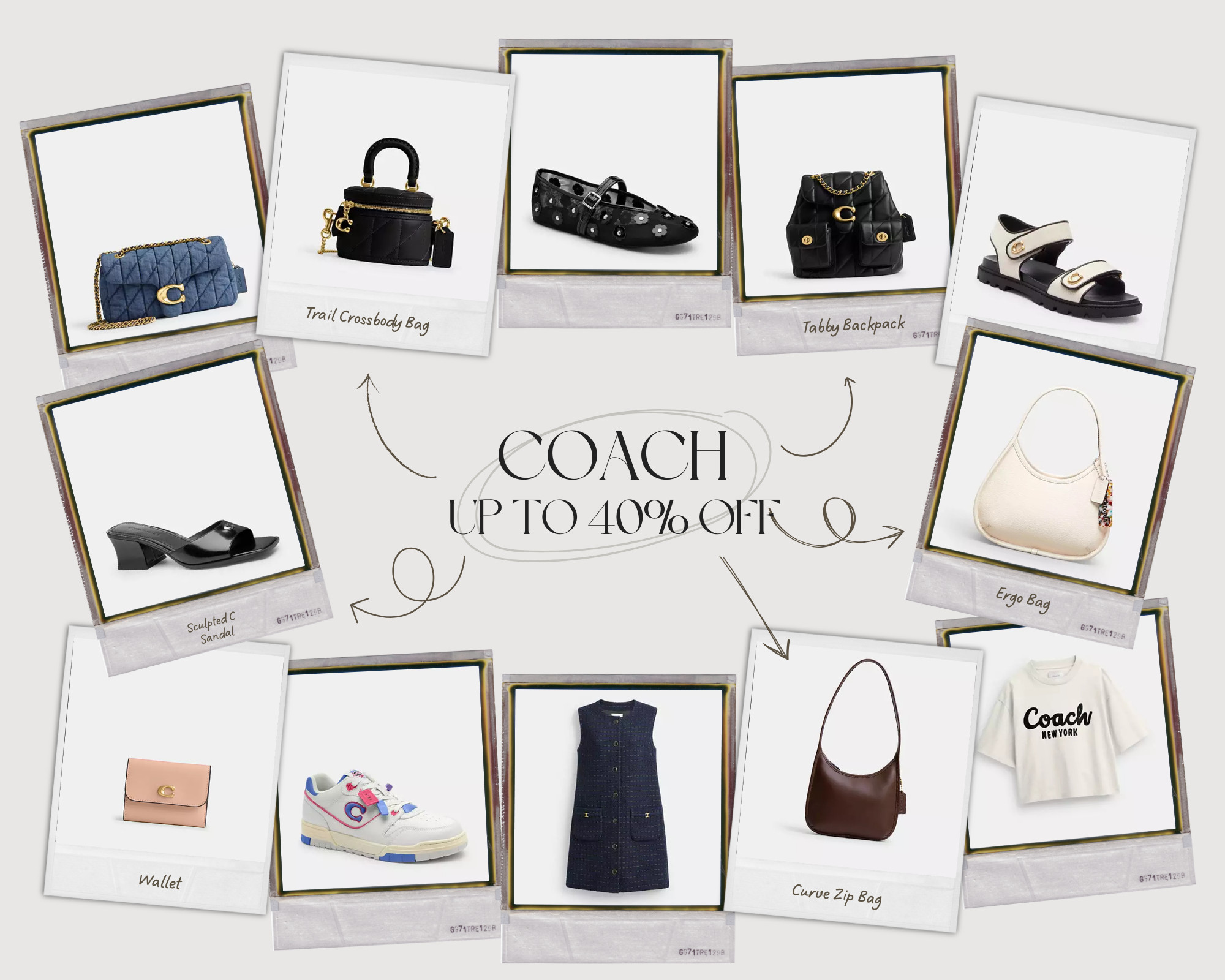 Coach (not the outlet) up to 40% off!  

 #LTKGiftGuide #LTKHoliday #LTKSaleAlert
