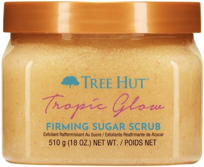 Tree Hut Tropic Glow Body Scrub, Exfoliating & Hydrating Sugar Scrub with Shea Butter & Essential... | Amazon (US)