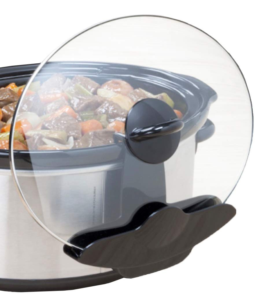 Slow Cooker Lid Holder | Fits Most Slow Cookers | Keeps Countertops Clean | Crock Pot Kitchen Pot... | Amazon (US)