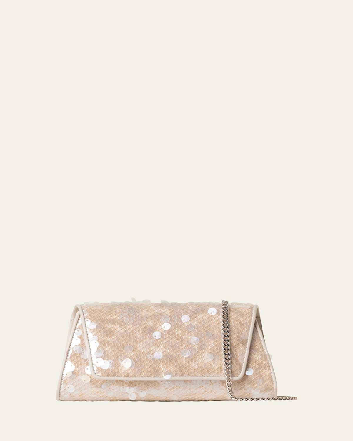 Anouk Mini Sequined Trapezoid Clutch Bag | Bergdorf Goodman