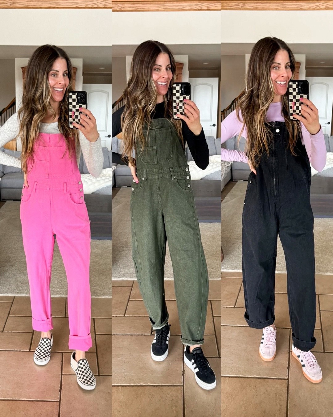 Some of my most loved and most worn Amazon overalls all come in multiple colors and I have each of them in more than one color wearing an XS in the pink and the green and a small in the black. Comment NEED for the deets to shop!
.
.
.
Overall style millennial, Mom style barrel, overalls, free people, overalls, pink overalls, green overalls, black overalls, Amazon, overalls, free people Amazon free people look.
.
.
#freepeopleamazon #millennialmomstyle #freepeoplestyle #90sstyle #everydaystyle