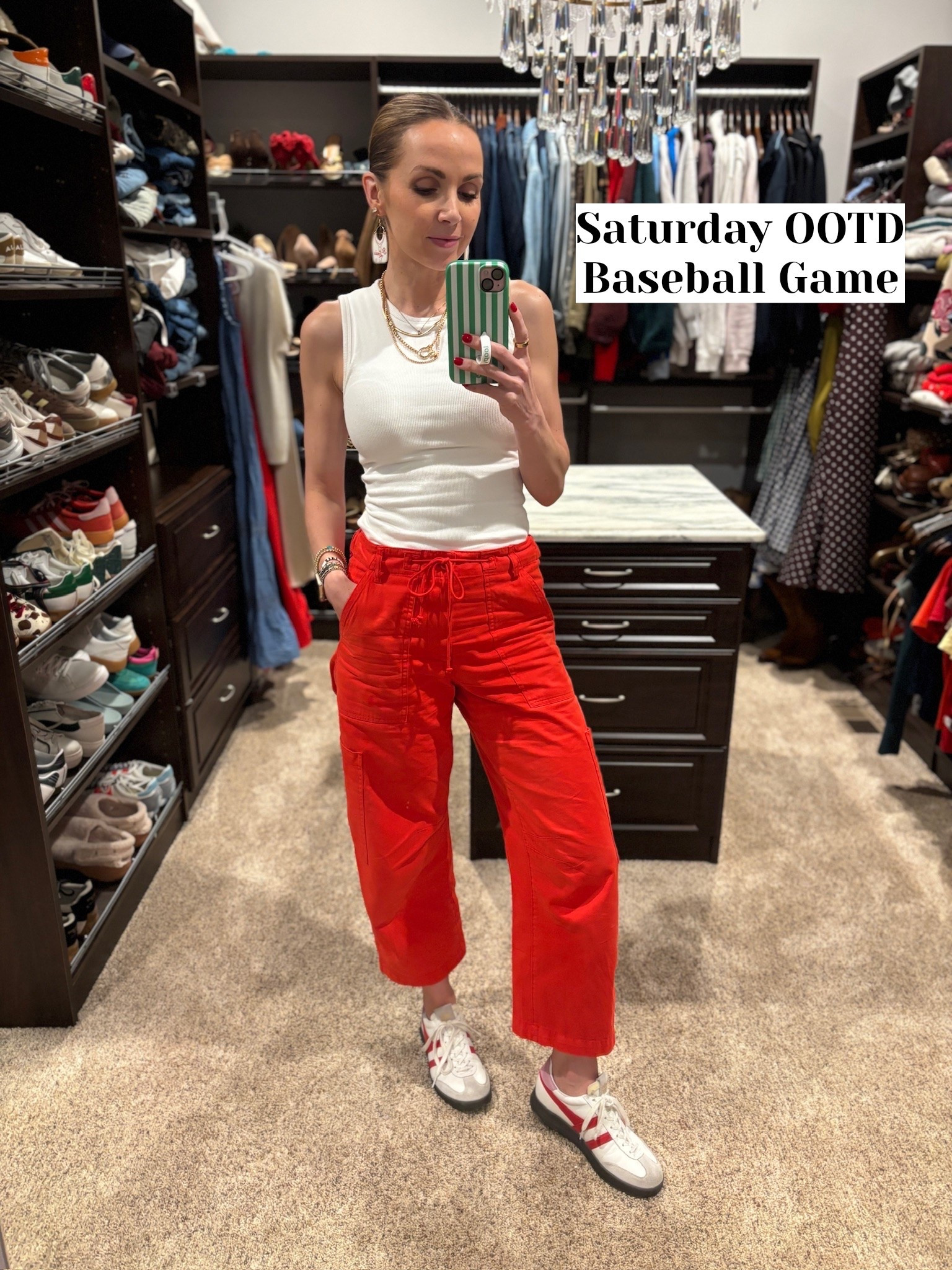 Saturday OOTD
@Pistola Denim 
@abercrombie tank 
@gola sneakers

#LTKgrwm #LTKootd