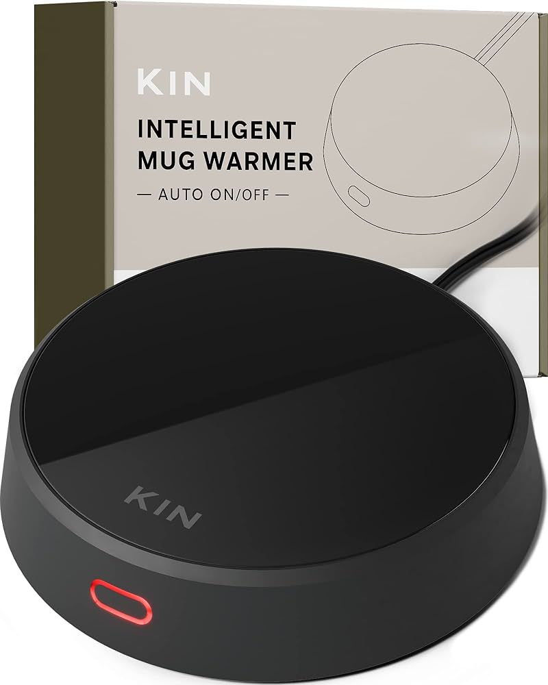 Coffee Mug Warmer for Desk - Smart Coffee Cup Warmer for Desk Auto Shut Off Enabled - Multi-use Tea Warmer, Electric Candle Warmer & Coffee Warmer for Desk with 3 Heat Settings + Silicone Mug Lid | Amazon (US)