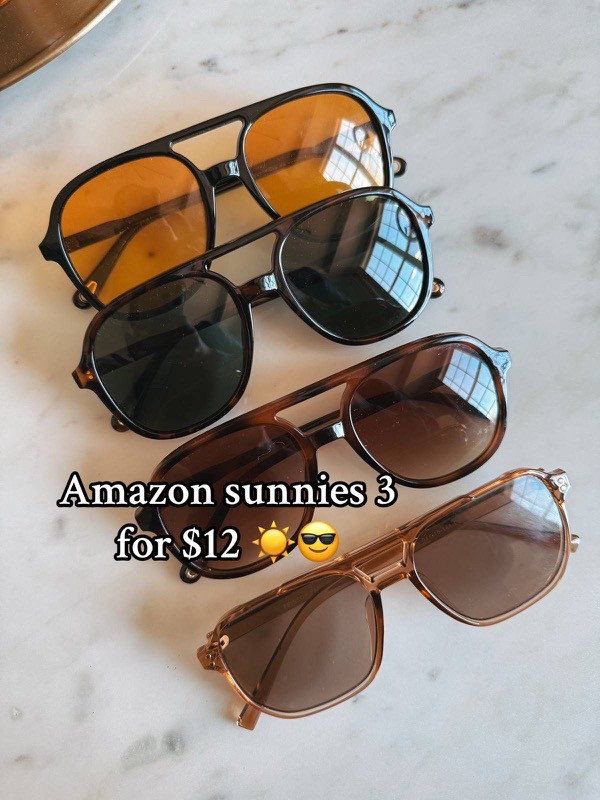 My favorite Amazon sunglasses! 

#LTKStyleTip #LTKGiftGuide #LTKSeasonal