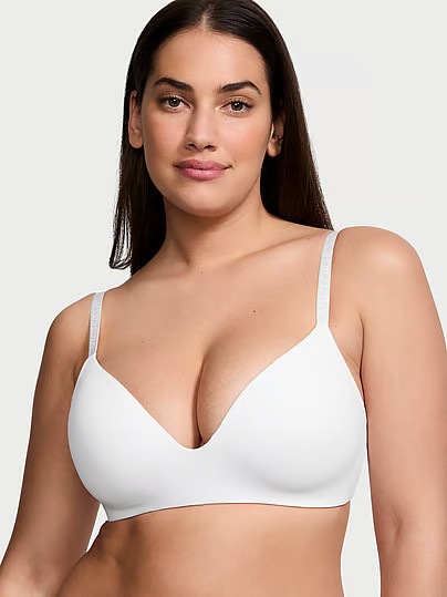 The T-shirt Lightly Lined Wireless Bra, White/ivory, 44D - Women's Bras - Victoria's Secret | Victoria's Secret (US / CA )