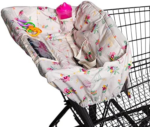 Disney Baby by J.L. Childress Shopping Cart & High Chair Cover for Baby to Toddler | Amazon (US)