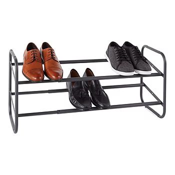 Home Expressions 2-Shelf Expandable Shoe Rack | JCPenney