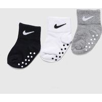 Nike Black Baby Gripper Socks 3 Pack | Schuh