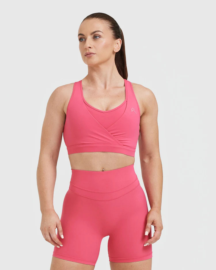 UnifiedMove™ Layered Sports Bra 
 Velvet Pink | Oner Active (UK / US)