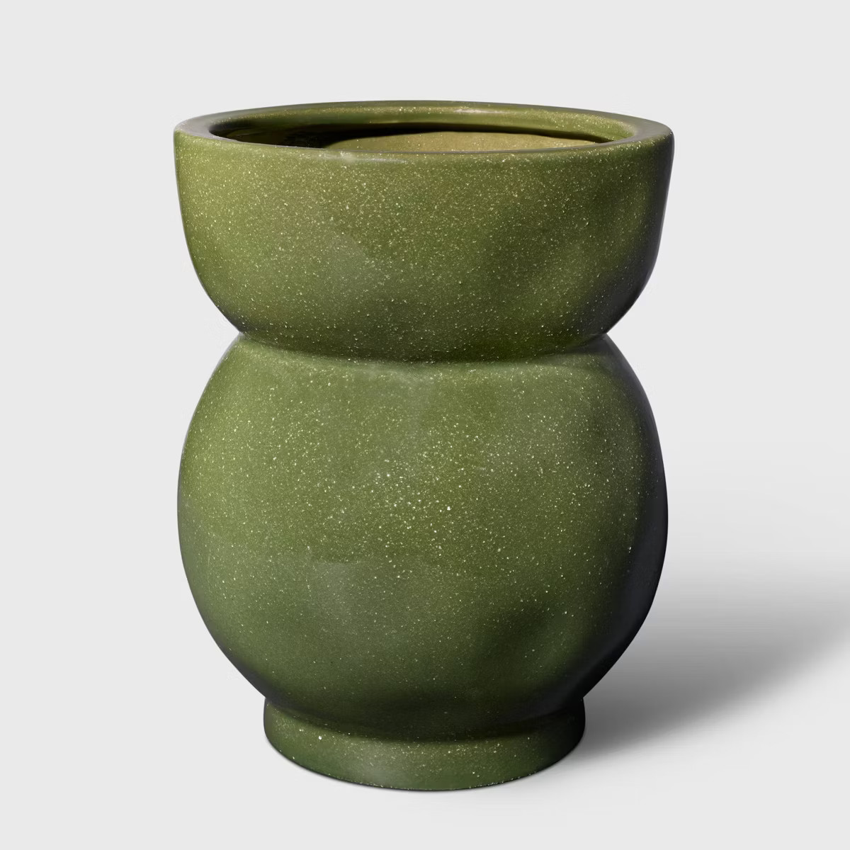 Glossy Textured Vase Dark Green - Threshold™ designed with Studio McGee | Target