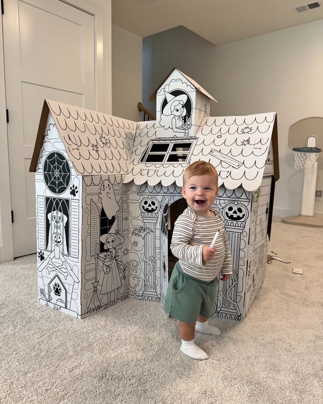 Halloween crafted haunted house fort, mondo llama, target, Halloween decor, Halloween kids activity, baby, toddler, color, coloring fort, play fort, cardboard fort 

#LTKSeasonal #LTKKids #LTKHalloween