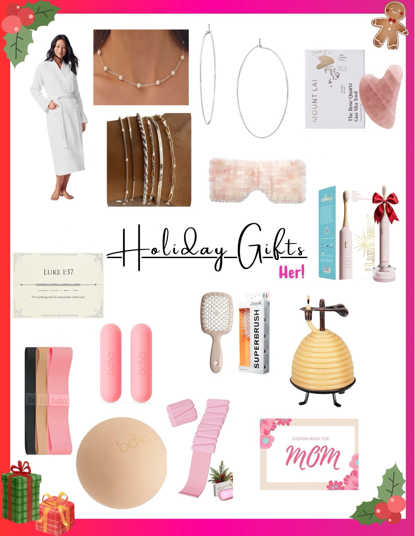 Last minute Christmas gifts for her 🎄🎁🧡 #christmasgifts
#womengifts #giftguide

#LTKGiftGuide #LTKHoliday #LTKFindsUnder100