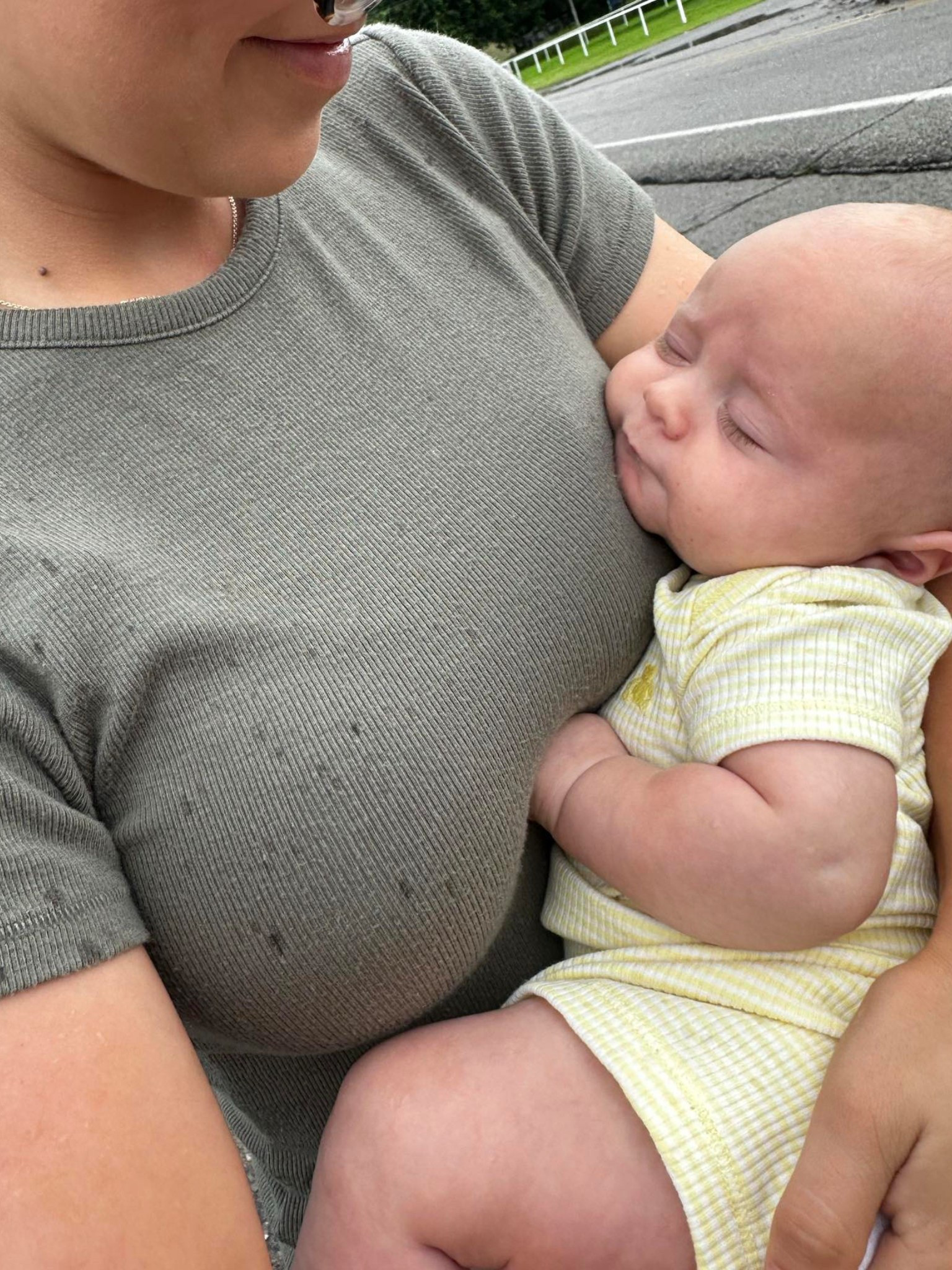 Current fav baby outfit 💛💛💛 it’s a grow with me too!!  

#LTKSummerEdit #LTKBaby #LTKSeasonal