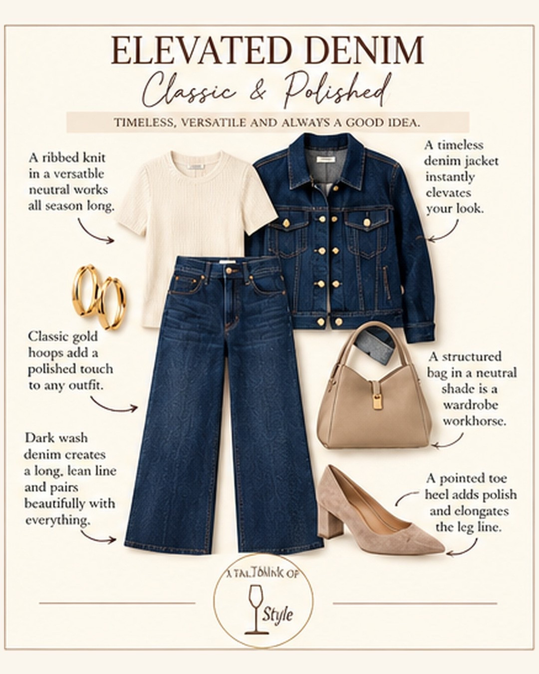 OOTD Elevated Denim outfit