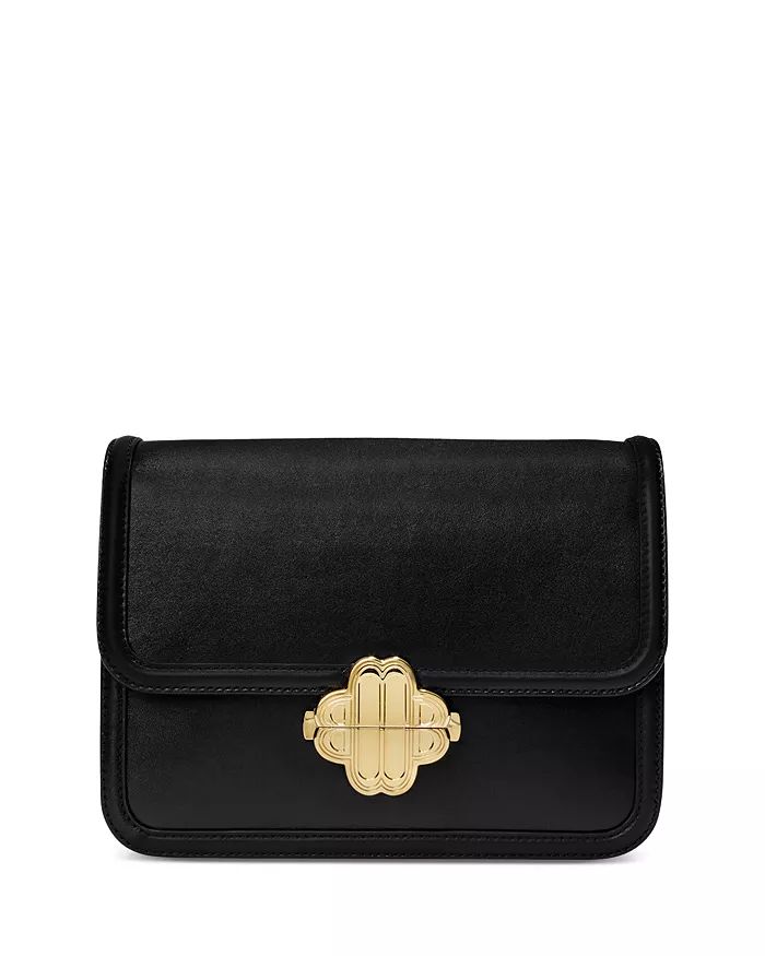 Maje Clover Leather Clutch | Bloomingdale's (US)