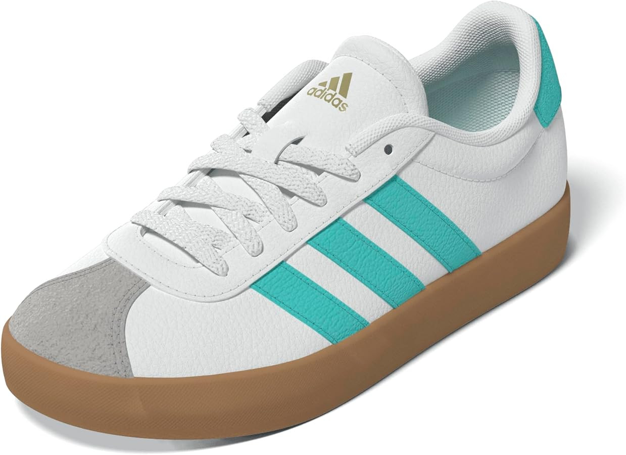 adidas Unisex-Child Vl Court 3.0 Lace-up_Legacy Sneaker | Amazon (US)
