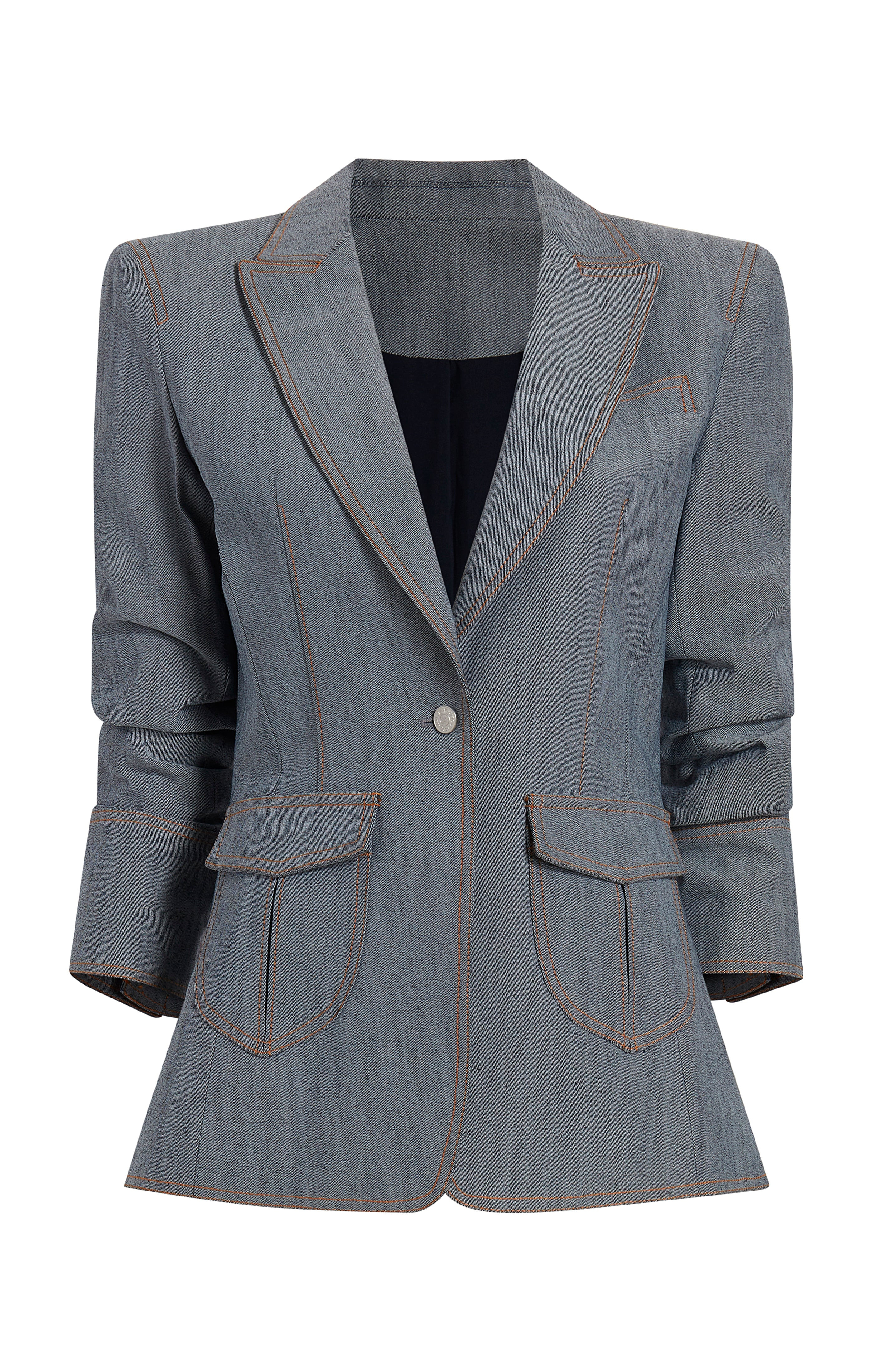Louisa Blazer 0 / Light Indigo | Cinq à Sept