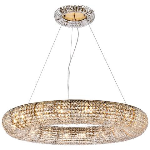 Paris 18 Lts Gold Chandelier - #960H5 | Lamps Plus | Lamps Plus