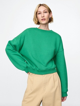 VintageSoft Wedge Crewneck Sweatshirt | Gap (CA)