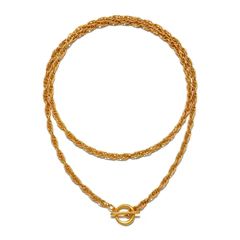 Rope Twist Convertible Chain Necklace | Sequin
