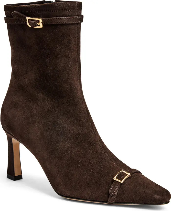 Bruno Magli Addison Belt Detail Bootie (Women) | Nordstrom | Nordstrom