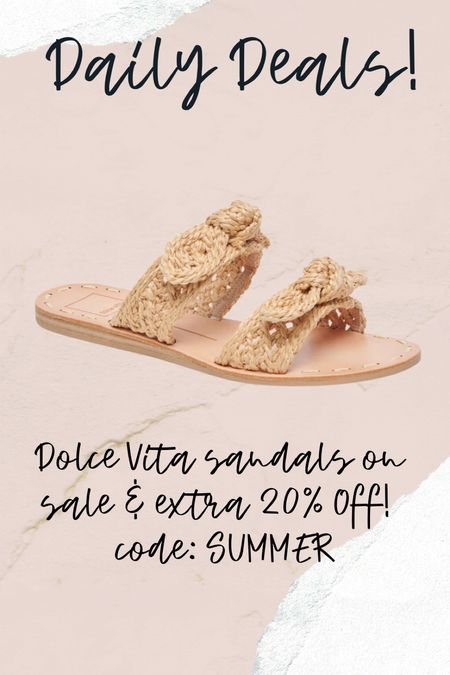 Dolce vita sandals, summer fashion 

#LTKFindsUnder100 #LTKShoeCrush #LTKSaleAlert