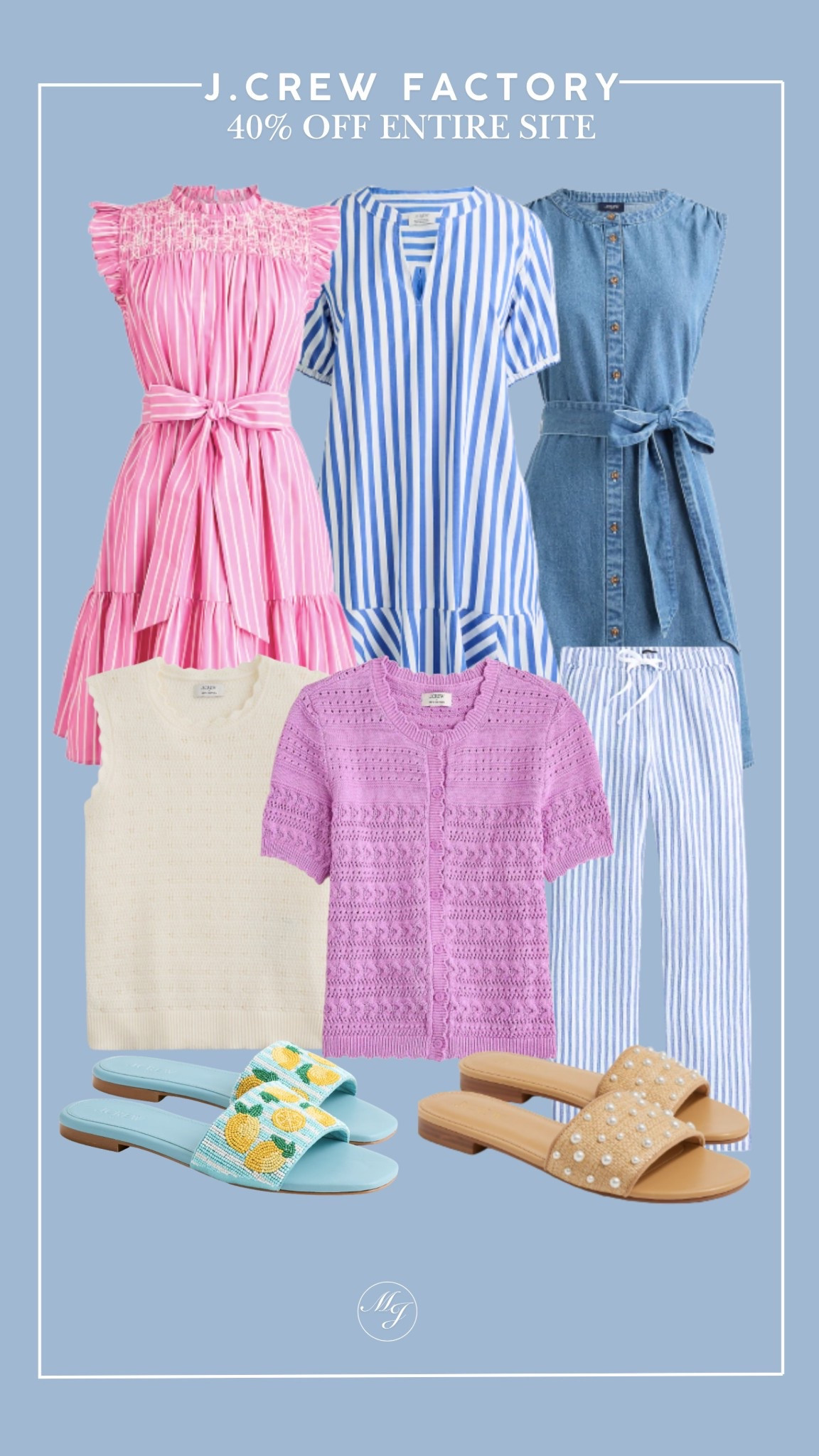 J. Crew Factory is running a 40% off sale site wide! Check it out before it’s gone!

#LTKSeasonal #LTKootd #LTKSaleAlert