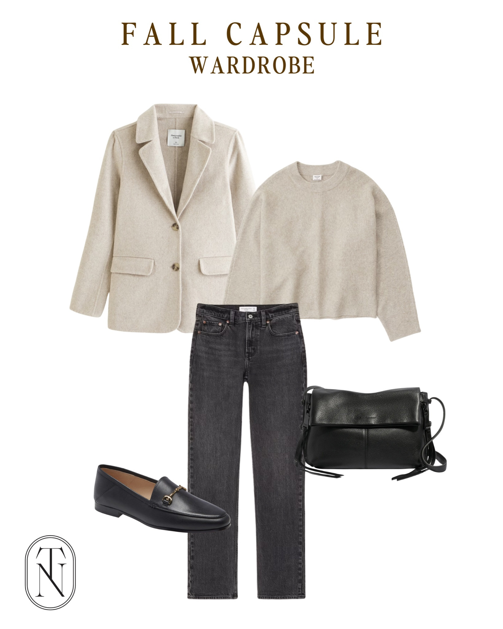 Fall capsule wardrobe / fall coats / fall sweaters / fall denim / fall shoes / fall handbags / neutral wardrobe

#LTKSeasonal #LTKFind #LTKstyletip