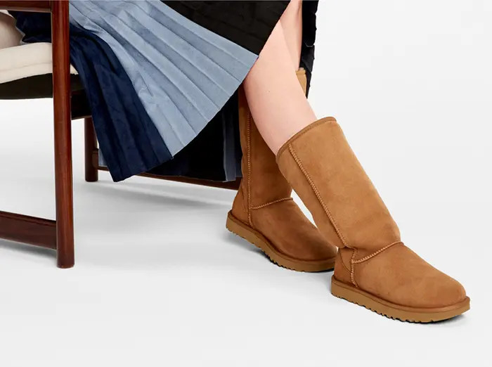 Classic II Genuine Shearling Lined Boot (Women) | Nordstrom