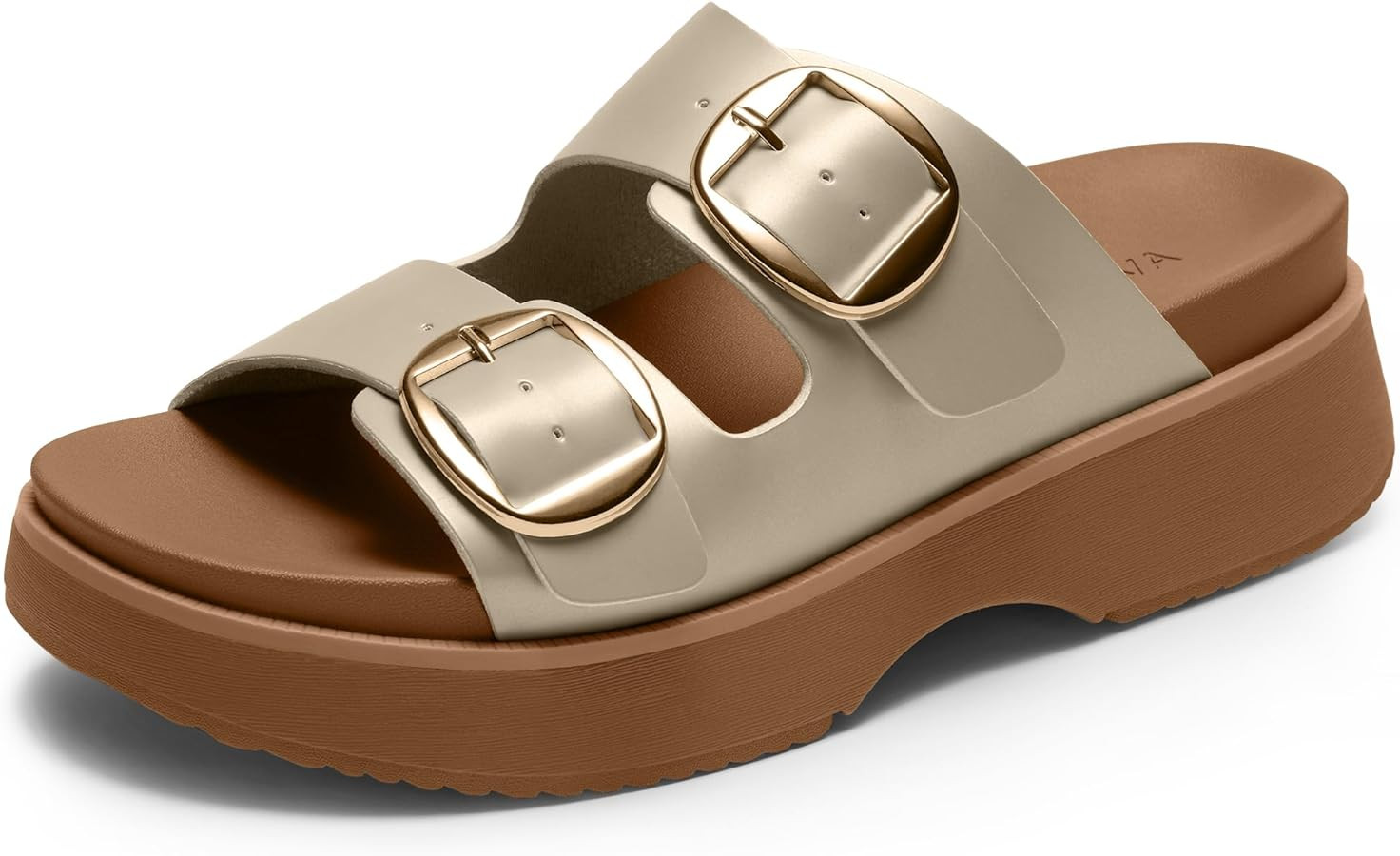 Vilanva Women’s Orthopedic Platform Wedge Walking Slides with Arch Support Soft Footbed for Pla... | Amazon (US)