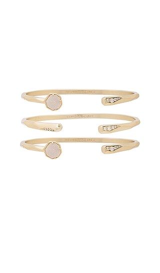 Kendra Scott Blake Bracelet in Iridescent Drusy & White CZ | Revolve Clothing