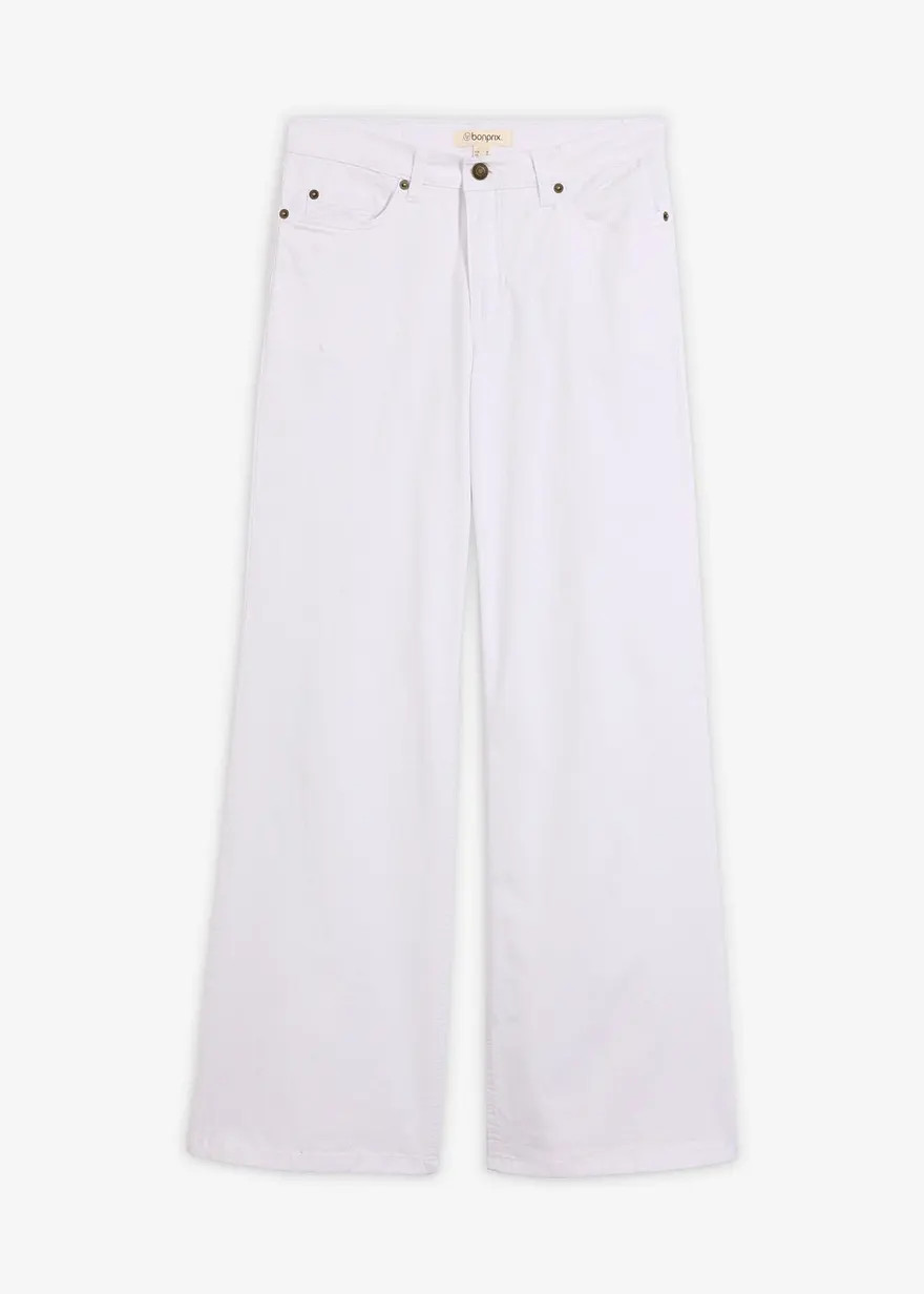Lockere Stretch Jeans mit weitem Bein und Stretchanteil | bonprix | Bonprix DE