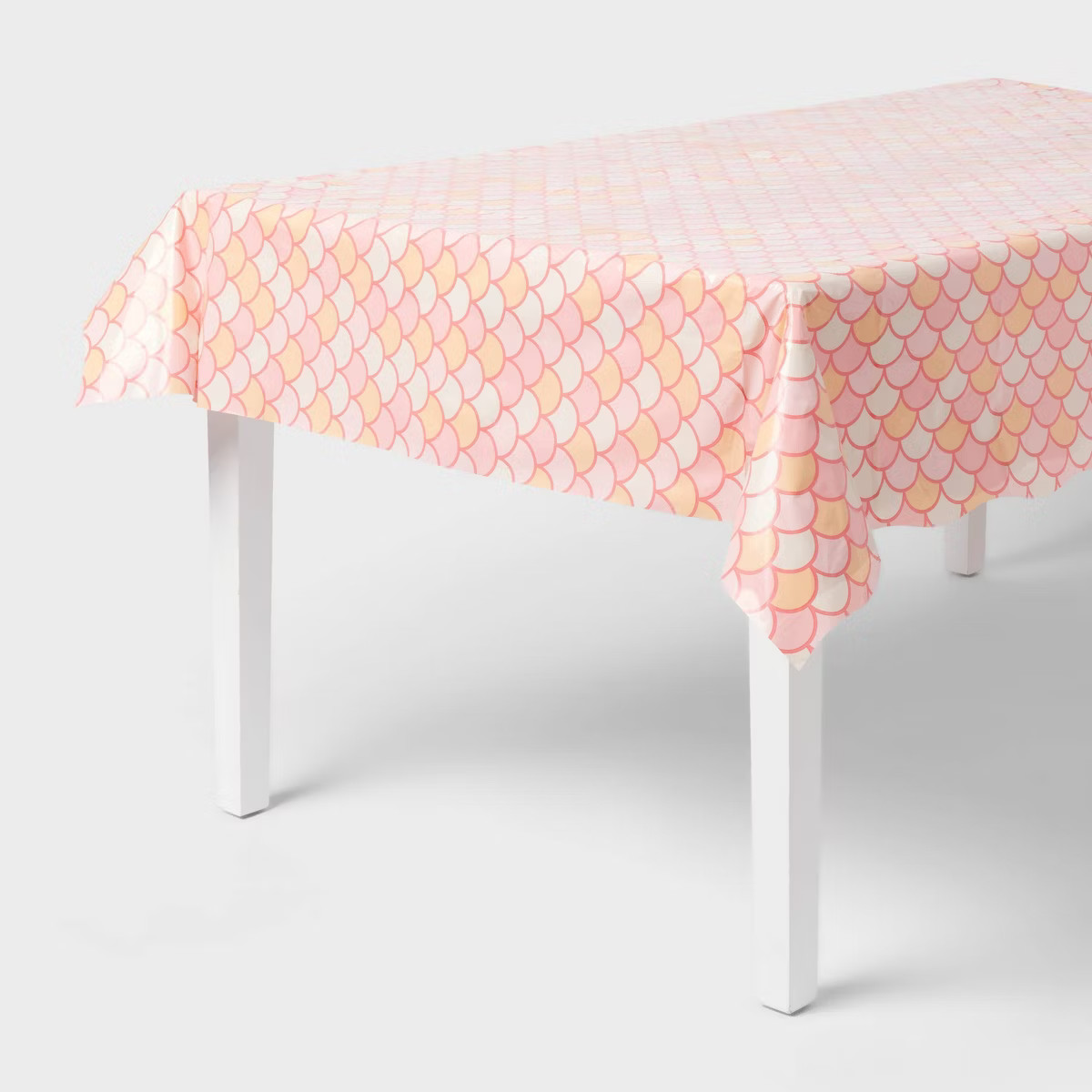 Mermaid Scales Printed Table Cover 1ct - Spritz™ | Target