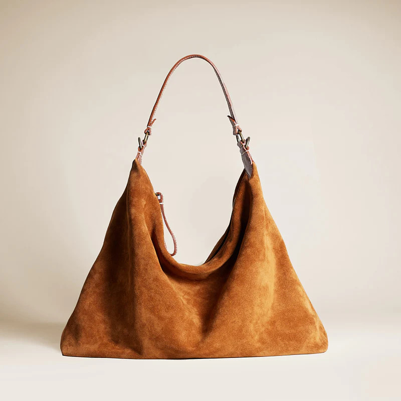 Maurice Hobo - Suede Caramel | Parker Thatch