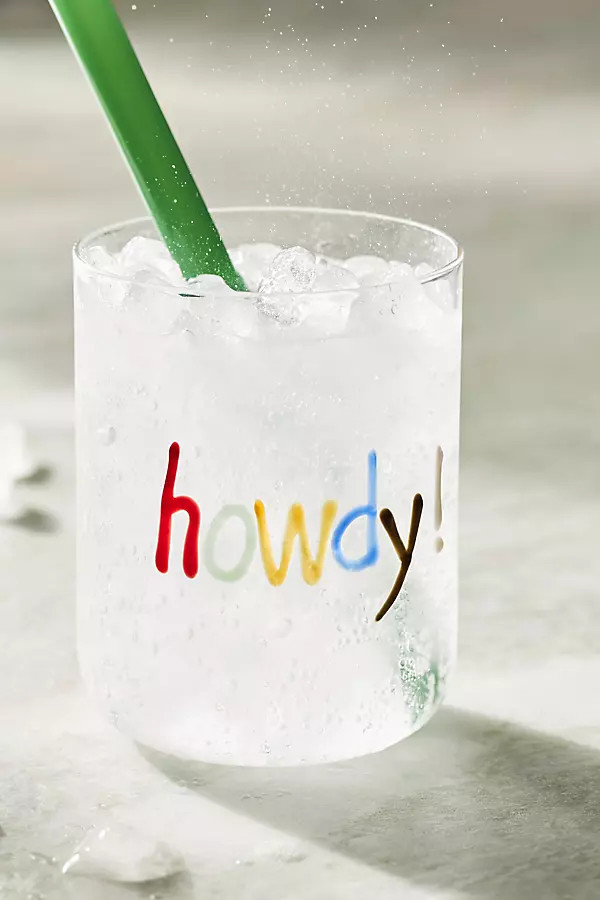 The Love Notes Icon Juice Glass | Anthropologie (US)