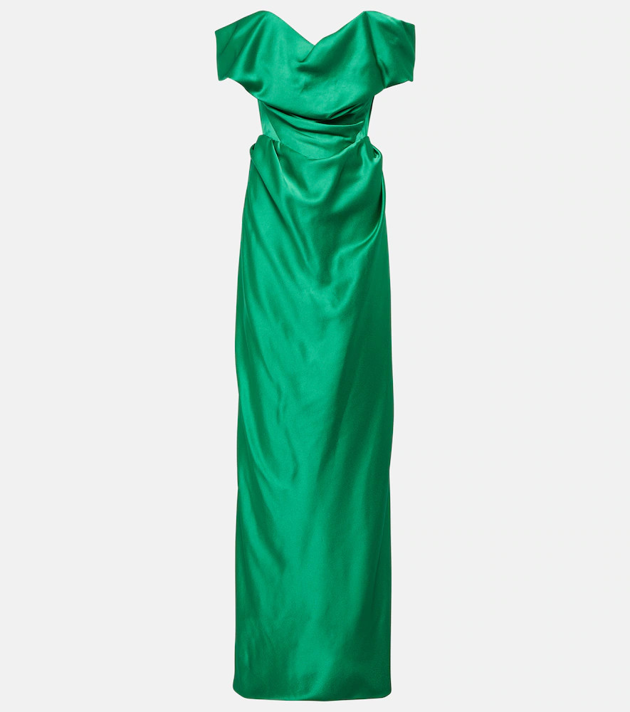 Vivienne Westwood Satin gown | Mytheresa (INTL)