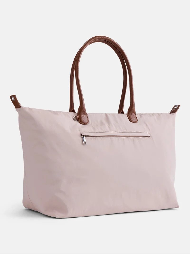 No Boundaries Weekender Tote Bag, Women's, Khaki | Walmart (US)